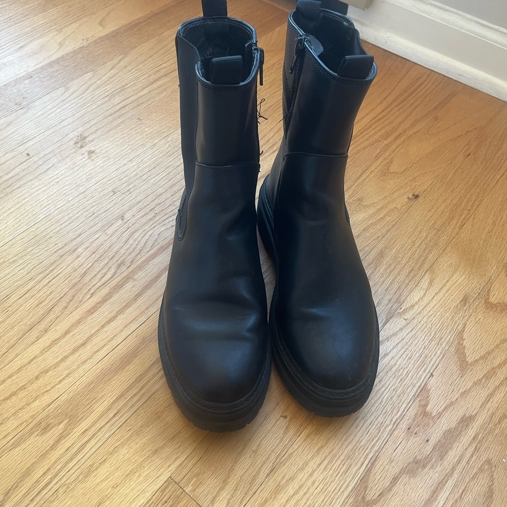 Black Combat Boots